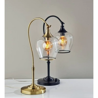 Bradford Desk Lamp (Includes Light Bulb) Dark Bronze - Adesso 1 Bradford Desk Lamp (Includes Light Bulb) Dark Bronze - Adesso