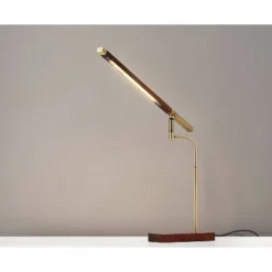 LED Barrett Desk Lamp Walnut/Brass (Includes LED Light Bulb) - Adesso 9 LED Barrett Desk Lamp Walnut/Brass (Includes LED Light Bulb) - Adesso -Deals A Radiant Den Store unnamed file 1668