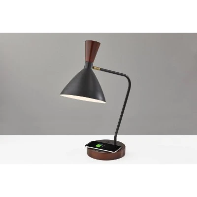 Arlo Wireless Charging Desk Lamp Black - Adesso 3 Arlo Wireless Charging Desk Lamp Black - Adesso - Image 3