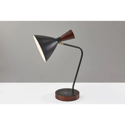 Arlo Wireless Charging Desk Lamp Black - Adesso 4 Arlo Wireless Charging Desk Lamp Black - Adesso - Image 4