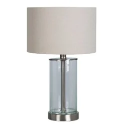 USB Fillable Accent Table Lamp Brushed Nickel - Project 62™