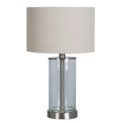 USB Fillable Accent Table Lamp Brushed Nickel - Project 62 2 USB Fillable Accent Table Lamp Brushed Nickel - Project 62 - Image 2