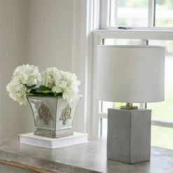 17" Rance Table Lamp Concrete - Decor Therapy -Deals A Radiant Den Store unnamed file 1753