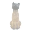 Porcelain Kitty Cat Shaped Animal Light Table Lamp White - Simple Designs