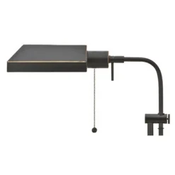22" x 26" Adjustable Metal Pharmacy Table Lamp Dark Bronze - Cal Lighting