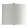 Prova Ceramic Table Lamp Gray - StyleCraft