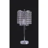 20.25" Deco Glam Table Lamp Silver - Ore International