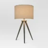 Delavan Tripod Table Lamp Nickel (Includes LED Light Bulb) - Project 62™
