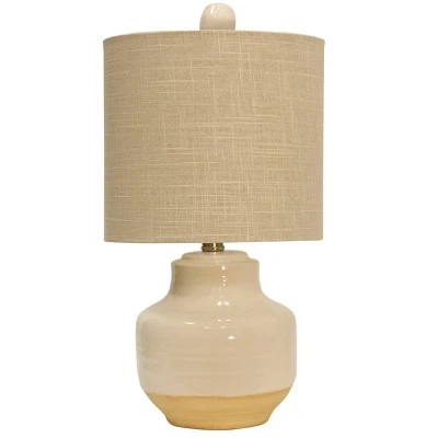Prova Ceramic Table Lamp Cream - StyleCraft 1 Prova Ceramic Table Lamp Cream - StyleCraft