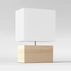 Wood Block Table Lamp Brown (Includes LED Light Bulb) - Project 62™ 6 Wood Block Table Lamp Brown (Includes LED Light Bulb) - Project 62™ -Deals A Radiant Den Store unnamed file 189