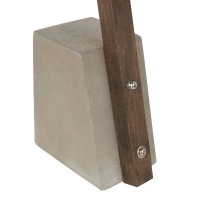 Robyn Table Lamp with Concrete Base and Shade (Includes LED Light Bulb) White - LumiSource 8 Robyn Table Lamp with Concrete Base and Shade (Includes LED Light Bulb) White - LumiSource - Image 8