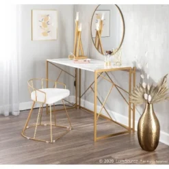 Antique Metal Icicle Floor Lamp Dark Brown (Includes LED Light Bulb) - LumiSource -Deals A Radiant Den Store unnamed file 1964