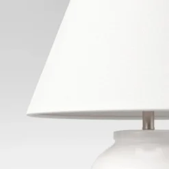 Turned Ceramic Table Lamp White - Threshold™ -Deals A Radiant Den Store unnamed file 199