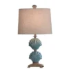 Gili Beach Ceramic Table Lamp Light Blue - StyleCraft