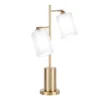 Brushed Stainless Steel Cannes Floor Lamp Silver (Includes LED Light Bulb) - LumiSource