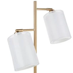 Brushed Stainless Steel Cannes Floor Lamp Silver (Includes LED Light Bulb) - LumiSource -Deals A Radiant Den Store unnamed file 2081