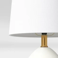 Casual Ceramic Table Lamp White (Includes LED Light Bulb) - Threshold™ 5 Casual Ceramic Table Lamp White (Includes LED Light Bulb) - Threshold™ -Deals A Radiant Den Store unnamed file 209