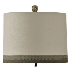 Kolkata Table Lamp Silver - StyleCraft
