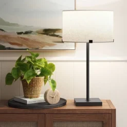 24" Cross Brace Table Lamp (Includes LED Light Bulb) - Threshold™