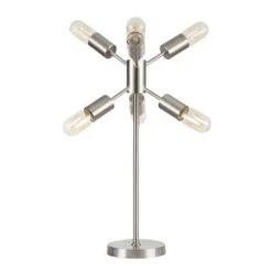 23" Spark Table Lamp Brusshed Stainless Steel - LumiSource 12 23" Spark Table Lamp Brusshed Stainless Steel - LumiSource -Deals A Radiant Den Store unnamed file 2110