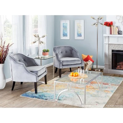 23" Spark Table Lamp Brusshed Stainless Steel - LumiSource 9 23" Spark Table Lamp Brusshed Stainless Steel - LumiSource - Image 9