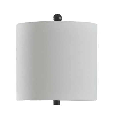 Metal Cage and Glass Table Lamp Bronze Cloud - StyleCraft 2 Metal Cage and Glass Table Lamp Bronze Cloud - StyleCraft - Image 2