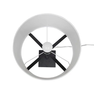 24" Cross Brace Table Lamp (Includes LED Light Bulb) - Threshold™ 9 24" Cross Brace Table Lamp (Includes LED Light Bulb) - Threshold™ - Image 9