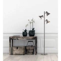 Ash Tree Lamp Brushed Steel - Kenroy Home