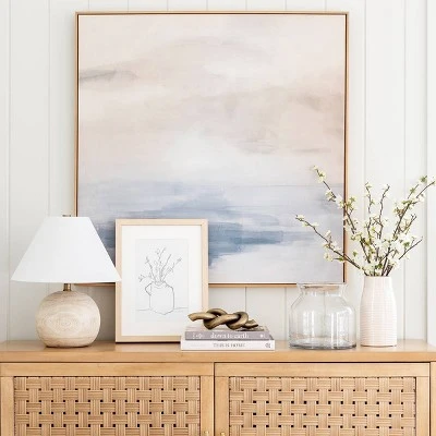 Threshold Designed W/Studio McGee Medium Faux Wood Table Lamp Brown - Threshold™ designed with Studio McGee 8 Threshold Designed W/Studio McGee Medium Faux Wood Table Lamp Brown - Threshold™ designed with Studio McGee - Image 8