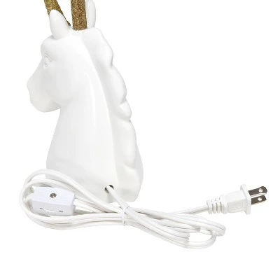 Sparkling and Unicorn Table Lamp White - Simple Designs 7 Sparkling and Unicorn Table Lamp White - Simple Designs - Image 7