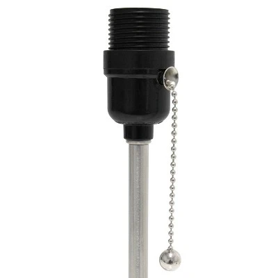 Petite Stick Lamp with USB Charging Port and Fabric Shade - Simple Designs White 6 Petite Stick Lamp with USB Charging Port and Fabric Shade - Simple Designs White - Image 6