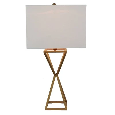 30" Margaret Table Lamp Painted Gold - Decor Therapy 2 30" Margaret Table Lamp Painted Gold - Decor Therapy - Image 2