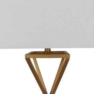 30" Margaret Table Lamp Painted Gold - Decor Therapy 4 30" Margaret Table Lamp Painted Gold - Decor Therapy - Image 4