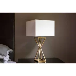 30" Margaret Table Lamp Painted Gold - Decor Therapy 15 30" Margaret Table Lamp Painted Gold - Decor Therapy -Deals A Radiant Den Store unnamed file 2335