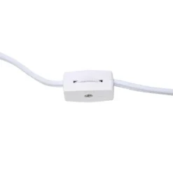 Petite Faux Stone Table Lamp with Fabric Shade - Simple Designs White -Deals A Radiant Den Store unnamed file 2347