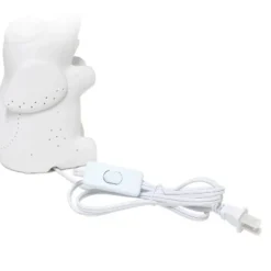 Porcelain Elephant Shaped Table Lamp White - Simple Designs -Deals A Radiant Den Store unnamed file 2414