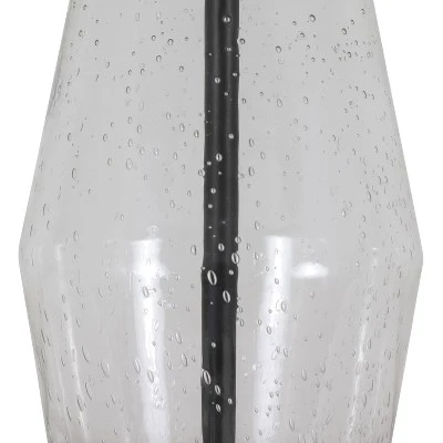 26.25" Glass and Metal Cadance Convex Table Lamp (Includes LED Light Bulb) Bronze - Decor Therapy 3 26.25" Glass and Metal Cadance Convex Table Lamp (Includes LED Light Bulb) Bronze - Decor Therapy - Image 3