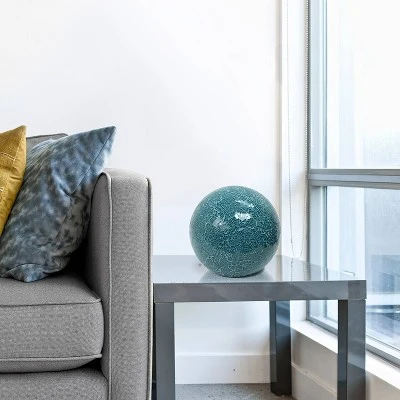 1-Light Mosaic Stone Ball Table Lamp - Simple Designs 2 1-Light Mosaic Stone Ball Table Lamp - Simple Designs - Image 2