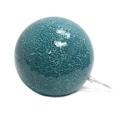 1-Light Mosaic Stone Ball Table Lamp - Simple Designs 4 1-Light Mosaic Stone Ball Table Lamp - Simple Designs - Image 4