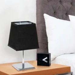 Mini Table Lamp with Squared Empire Fabric Shade Black - Simple Designs 7 Mini Table Lamp with Squared Empire Fabric Shade Black - Simple Designs -Deals A Radiant Den Store unnamed file 2479