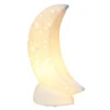 Porcelain Moon Shaped Table Lamp White - Simple Designs