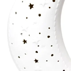 Porcelain Moon Shaped Table Lamp White - Simple Designs -Deals A Radiant Den Store unnamed file 2505