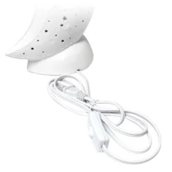 Porcelain Moon Shaped Table Lamp White - Simple Designs -Deals A Radiant Den Store unnamed file 2510