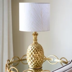 19" Modern Pineapple Table Lamp Gold Leaf - Decor Therapy 12 19" Modern Pineapple Table Lamp Gold Leaf - Decor Therapy -Deals A Radiant Den Store unnamed file 2515