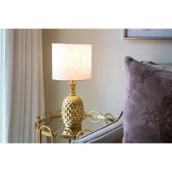 19" Modern Pineapple Table Lamp Gold Leaf - Decor Therapy 15 19" Modern Pineapple Table Lamp Gold Leaf - Decor Therapy -Deals A Radiant Den Store unnamed file 2518