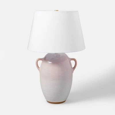 Threshold Designed W/Studio McGee Large Ceramic Jar Table Lamp Gray - Threshold™ designed with Studio McGee 8 Threshold Designed W/Studio McGee Large Ceramic Jar Table Lamp Gray - Threshold™ designed with Studio McGee - Image 8