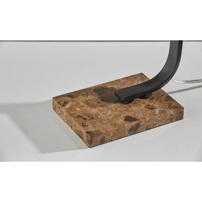 Bernard Table Lamp Black - Adesso 3 Bernard Table Lamp Black - Adesso - Image 3