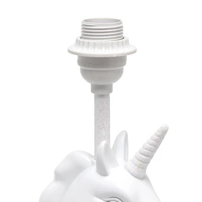 Sparkling Unicorn Table Lamp Iridescent/White - Simple Designs 4 Sparkling Unicorn Table Lamp Iridescent/White - Simple Designs - Image 4