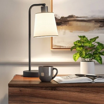 Shaded Arc Table Lamp - Project 62™ Nickel 1 Shaded Arc Table Lamp - Project 62™ Nickel