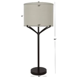 30" Ledger 4 Arm Table Lamp Painted Bronze - Decor Therapy -Deals A Radiant Den Store unnamed file 2736